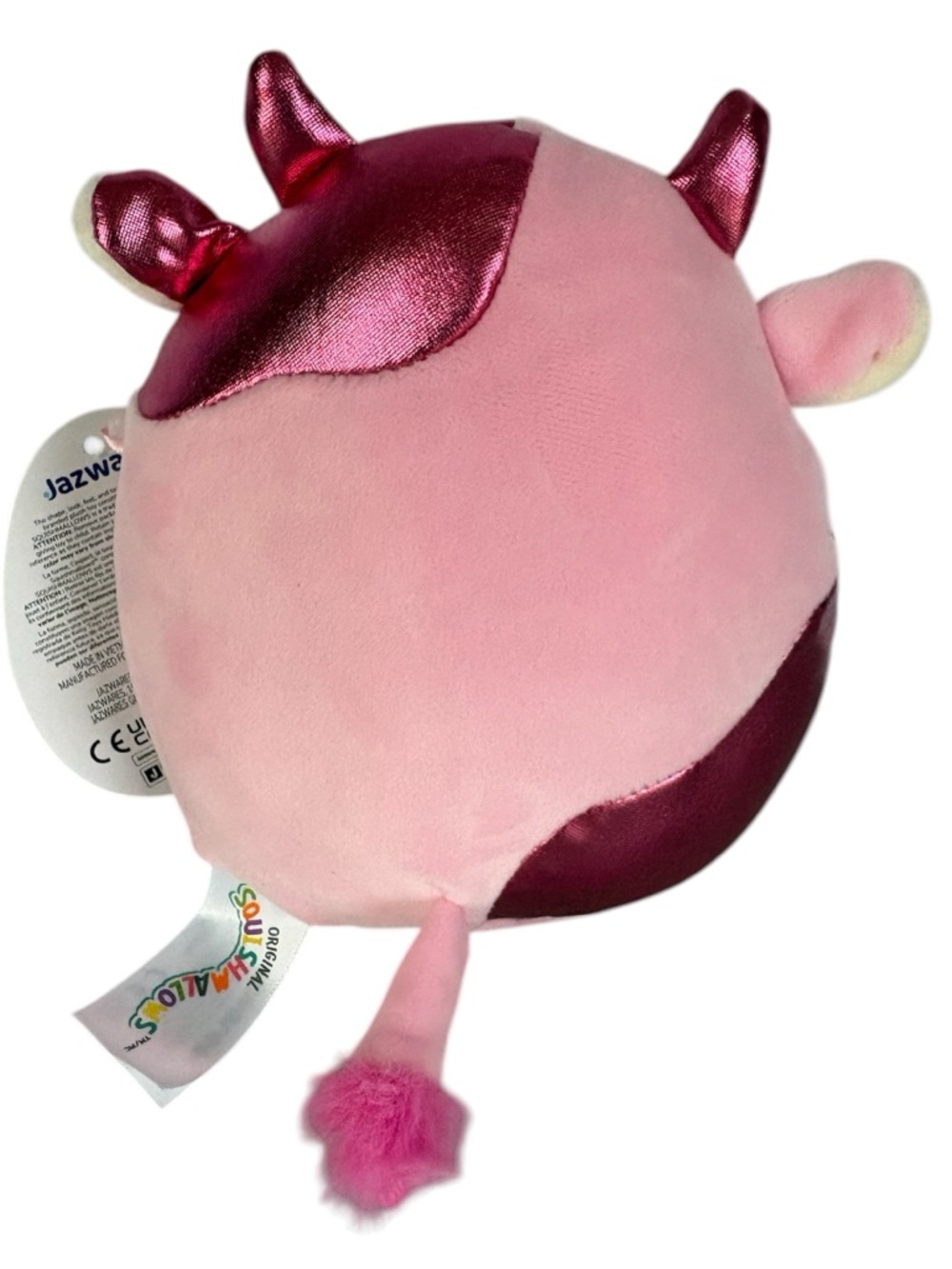 🔴 Squishmallows 5” Patty the Cow Ulta Limited Edition Metallic Pink Rare NWT - Picture 4 of 7